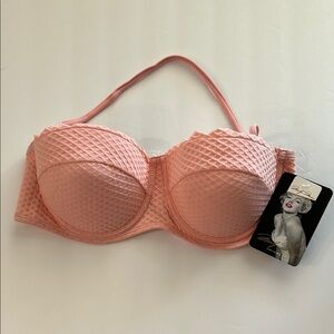 Marilyn Monroe pink bikini swim top size XL NWT